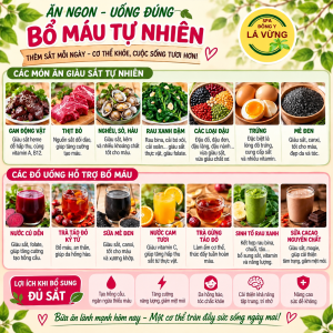 CẨM NANG SỨC KHỎE: HAY MỆT MỎI, DA XANH XAO – CƠ THỂ CÓ THỂ ĐANG THIẾU SẮT?